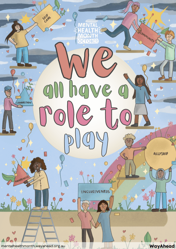 We all have a roll to play poster